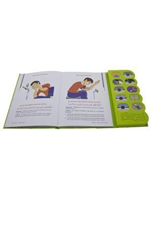 Namaz Öğreten Cihaz Resimli Kitap Seti Yeşil