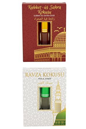 Kubetüs Sahra Kokusu Ve Medine Ravza Kokusu Alkolsüz Esans 3ml