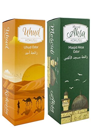 Uhud Ve Mescidi Aksa Kokusu Sprey 400 Ml. Siyah