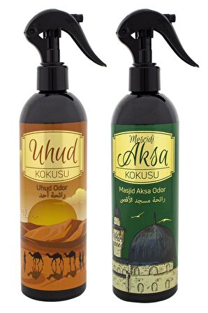 Uhud Ve Mescidi Aksa Kokusu Sprey 400 Ml. Siyah