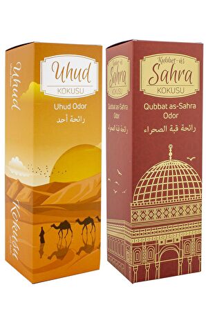 Uhud Ve Kubbetüs Sahra Kokusu Sprey 400 Ml. Siyah