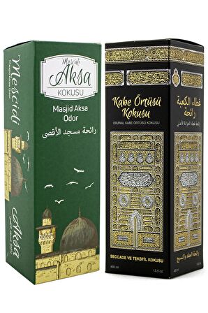 Mescidi Aksa Ve Kabe Örtüsü Kokusu Sprey 400 Ml. Siyah