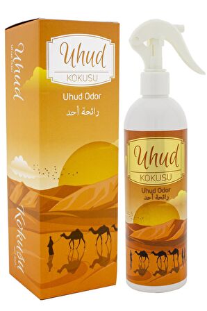 Uhud Kokusu 400ml Sprey Ve Uhud Kokusu 8 Ml Araba Kokusu Cam Şişe Ve Uhud Kokusu Alkolsüz Esans 3Ml