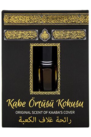 Kabe Örtüsü Kokusu Medine Ravza Kokusu Uhud Kokusu ve Kubbetül Sahra kokusu Alkolsüz Esans 3ml