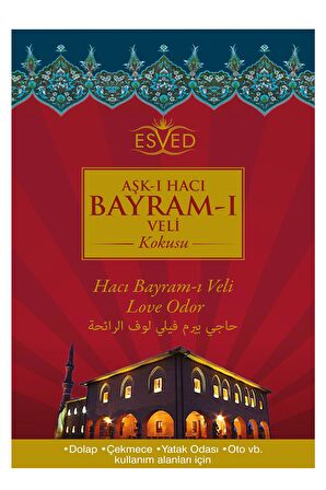 Dolap Ve Çekmece Kokusu Hacı Bayram Veli Kokusu - 4 Adet
