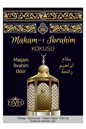 Dolap Ve Çekmece Kokusu Karışık Seri Kabe Örtüsü, Medine Ravza, Hacerül Esved, Ve Makamı İbrahim Kokusu