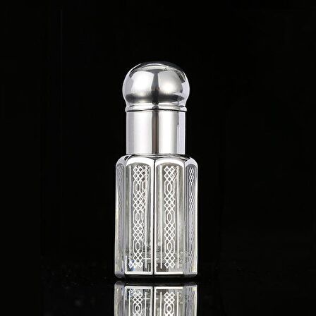 3ml Stick Cam Parfüm Şişesi Silver ERB112-3ML-C