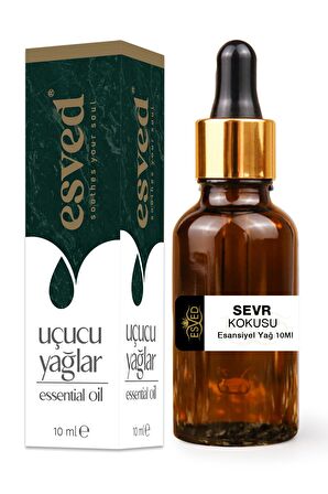 Sevr Kokusu Kokusu Saf Esansiyel Uçucu Yağ Buhurdanlık Yağı Difüzör Esansı Aromaterapi Ortam Koku 10ml