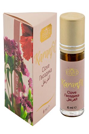 Karanfil Kokusu Alkolsüz Esans 6Ml. 6'lı Paket