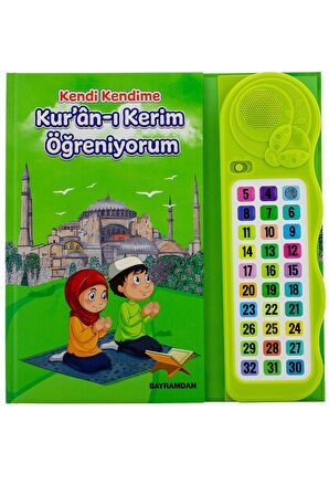 Kendi Kendime 10 Saat’de Kuran Öğreniyorum Sesli Cihazlı Kitap Yeşil