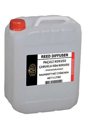 Paçuli Kokusu Çubuklu Oda Kokusu Yedeği 5 Litre