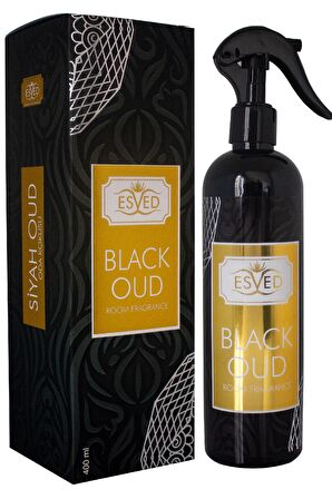Amber ve Siyah Oud & Black Oud Oda Ve Kumaş Spreyi Seccade Spreyi Oda Kokusu Koku 400 ml