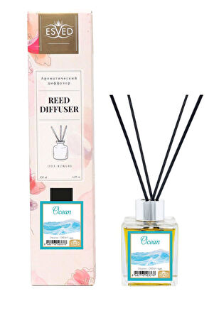 Okyanus Kokusu 100 Ml Çubuklu Oda Kokusu Yedek Dolum Şişesi Hediyeli