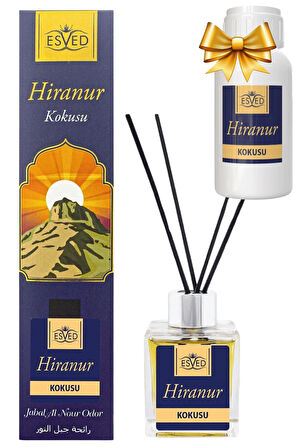 Hiranur Kokusu 100 Ml Çubuklu Oda Kokusu Yedek Dolum Şişesi Hediyeli