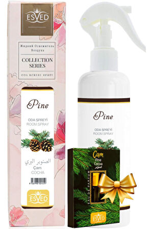 Çam Kokusu Sprey 400 Ml. Çam Kokusu Parfüm Esansı 3Ml. Hediyeli