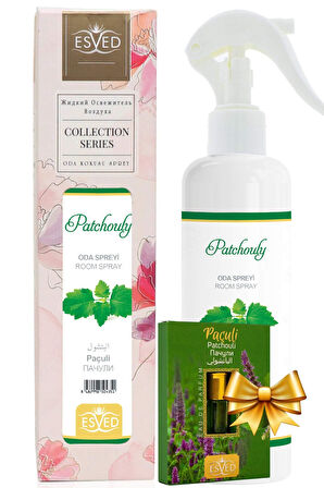 Paçuli Kokusu Sprey 400 Ml. Paçuli Kokusu Parfüm Esansı 3Ml. Hediyeli