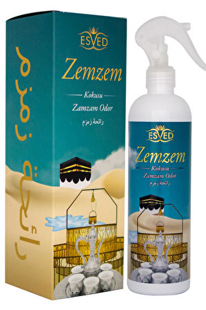 Zemzem Kokusu Sprey 400 Ml. Zemzem Kokusu Parfüm Esansı 3Ml. Hediyeli