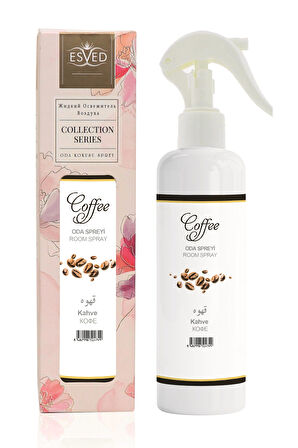 Kahve Kokusu Sprey 400Ml. Gül Kokusu Araba Kokusu 8Ml. Hediyeli