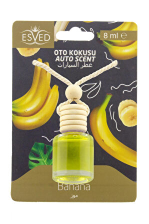 Muz Kokusu Sprey 400Ml. Muz Kokusu Araba Kokusu 8Ml. Hediyeli