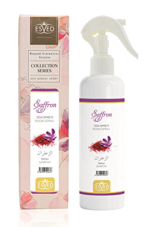 Safran Kokusu Sprey 400Ml. Gül Kokusu Araba Kokusu 8Ml. Hediyeli