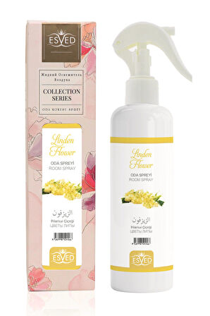 Ihlamur Çiçeği Kokusu Sprey 400Ml. Gül Kokusu Araba Kokusu 8Ml. Hediyeli
