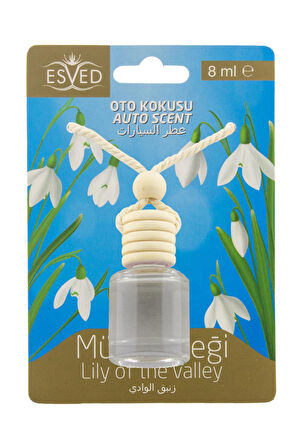 Müge Çiçeği Kokusu Sprey 400Ml. Müge Çiçeği Kokusu Araba Kokusu 8Ml. Hediyeli