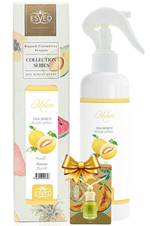 Kavun Kokusu Sprey 400Ml. Kavun Kokusu Araba Kokusu 8Ml. Hediyeli
