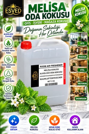Gül Bahçesi Kokusu Alkolsüz Ofis Ve işyeri Kokusu 5 Litre