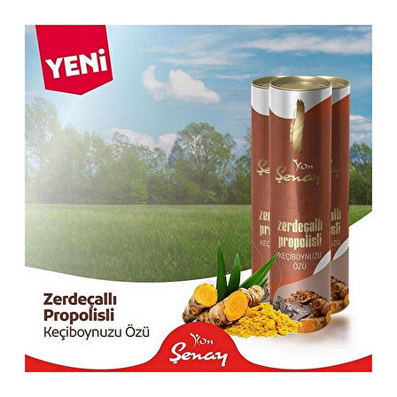 Şenay Zerdeçallı Propolisli Keçiboynuzu Özü 350 Gr