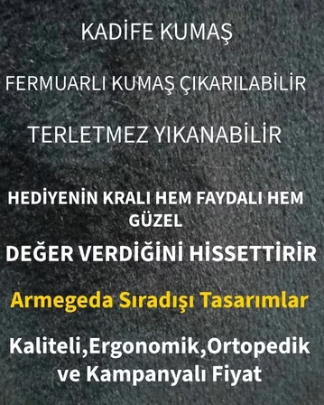 Siyah Visco Seyahat Boyun Yastığı - Memory Foam Ortopedik Destek - Kadifemsi Kılıf