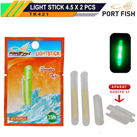 Portfish Fosfor 4.5x39 Çiftli Aparat Hediyeli