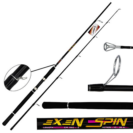 Wily Exen Spin Kamış 210 cm 10 - 35 gr