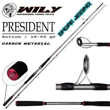 Wily President Shore Jig Kamışı 288 cm 15-65 gr