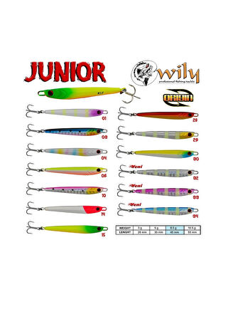 Wily Junior Jig 10,5gr 5,5cm CL:33