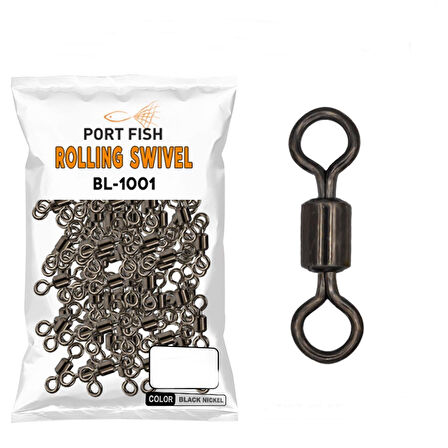 PortFish Rolling Swivel Bilyalı Gross Fırdöndü NO:12