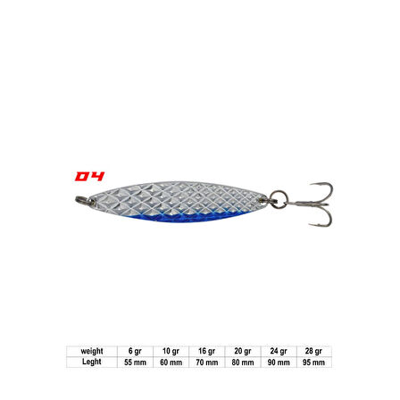 Wily Hylaz 3D-Hologram 6Gr CL04 Kaşık