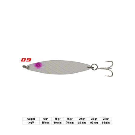 Wily Hylaz 3D-Hologram 6Gr CL09 Kaşık