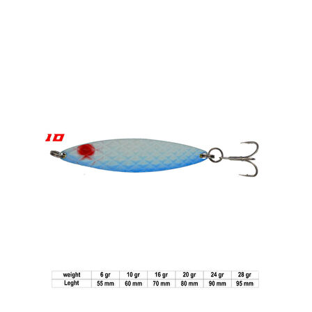 Wily Hylaz 3D-Hologram 24Gr CL10 Kaşık