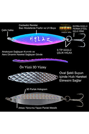 Hylaz Turna Kaşık 28 Gr 95 Mm - Hologramlı 04