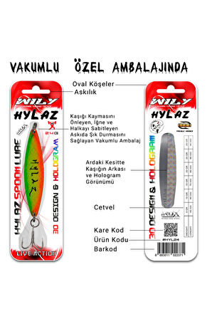 Hylaz Turna Kaşık 28 Gr 95 Mm - Hologramlı 04