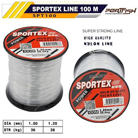 Portfish Sportex Misina Makara 100mt