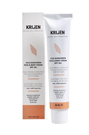 30+ Spf Güneş Koruyucu Cıca Yüz Ve Vücut Kremi 50 Gr