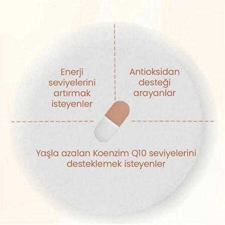 PRO1ONE Koenzim Q10 Içeren Kapsül Takviye Edici Gıda