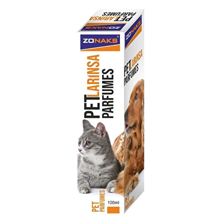 Zonaks Larinsa Kedi Köpek Parfümü 100 Ml