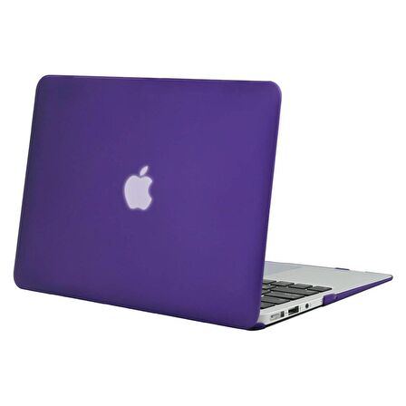 Apple 13" Macbook Air M2 A2681 Lacivert Kılıf Koruyucu Kapak CMAT-136DB