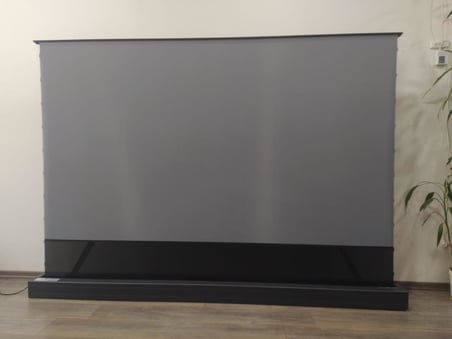 CODEGEN PEALR-120 Ultra Short Throw ALR Tension Motorlu Floor Pull Up Projeksiyon Perdesi 120 inch (266x150cm)