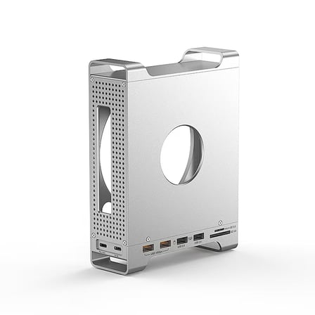 Codegen Mac Mini M5/M5 Pro 9 in 1 Type-C NVME SSD Alüminyum Çevirici Stand Docking Station CDG-NSC201