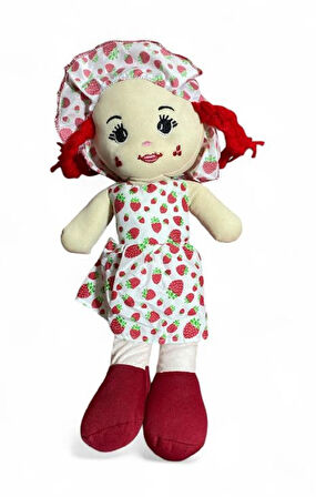 28 cm Kokoşlar Bez Bebek 0018