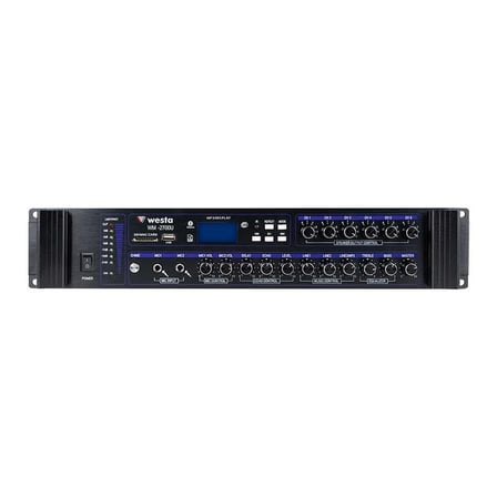 WESTA  WM-2700U 6 Bölgeli 700W 100V Mikser Amfi 