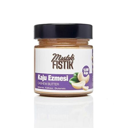 Mıstık Fıstık Sade Kaju Ezmesi 200 gr